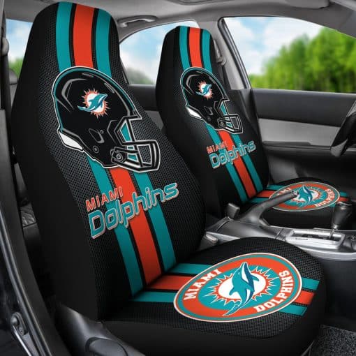 Miami Dolphins Car Seat Covers BG558