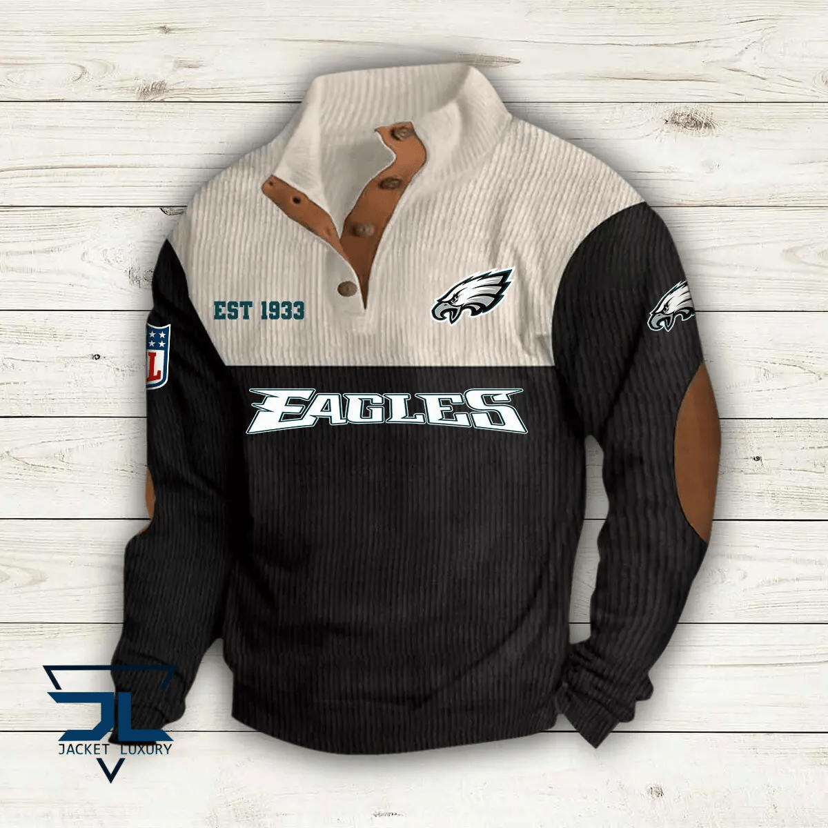 Philadelphia Eagles Colorful Stand Collar Sweatshirt AZBTCSSW000033