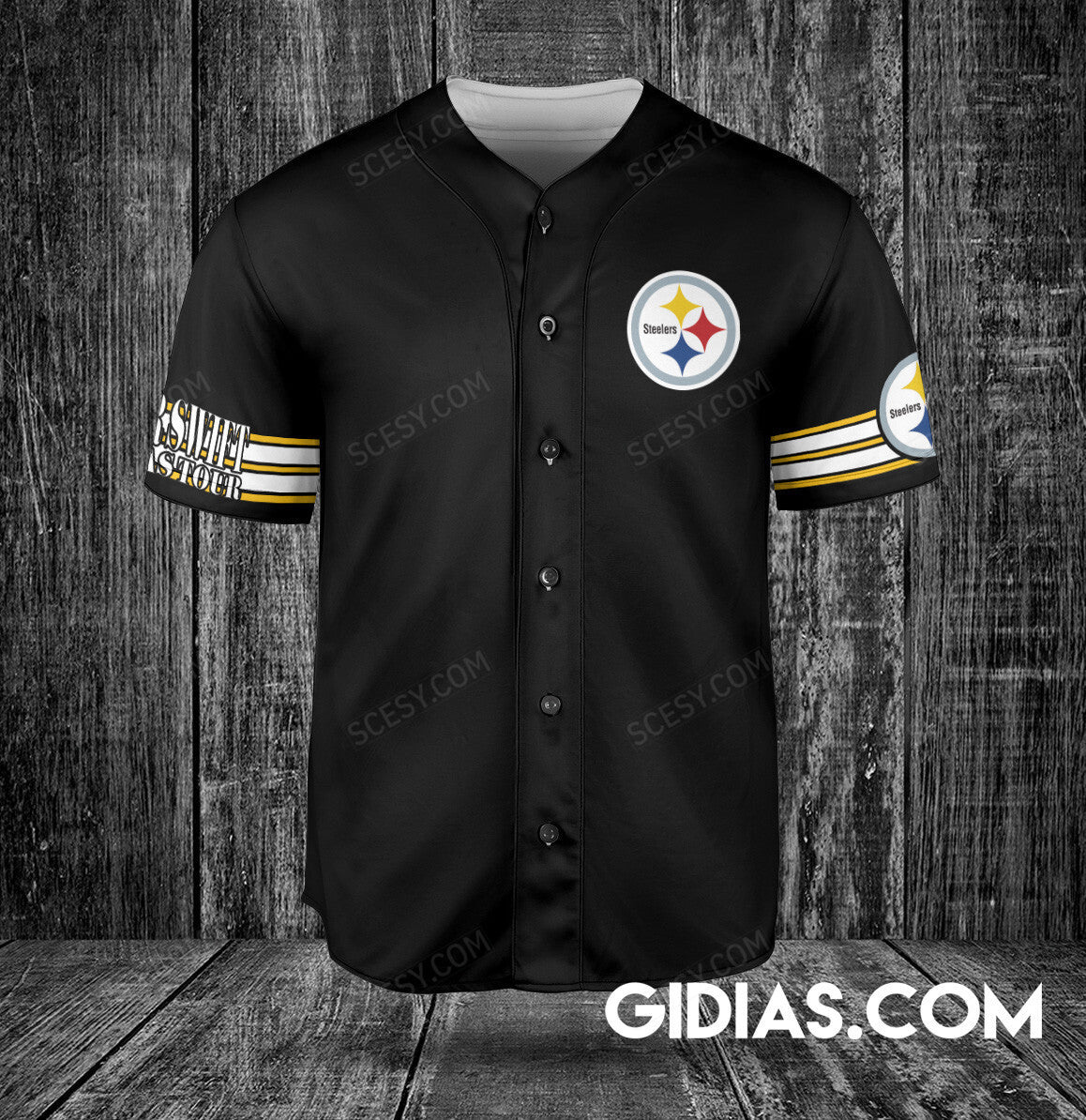 Pittsburgh Steelers Taylor Swift Baseball Jersey Black Number #89