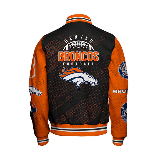 Denver Broncos National Football Conference Unisex Varsity Jacket AZBTVJK000002