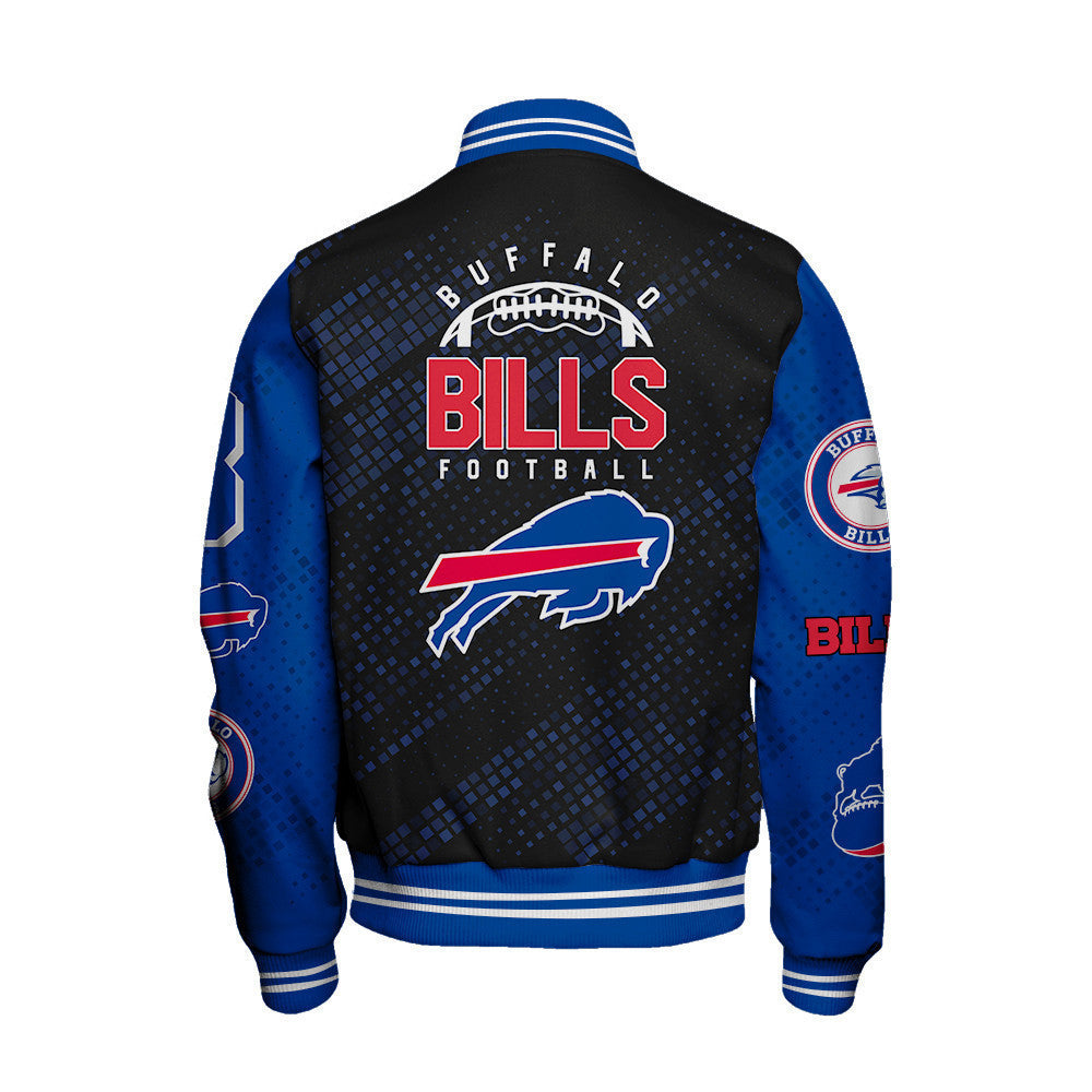 Buffalo Bills National Football Conference Unisex Varsity Jacket AZBTVJK000023
