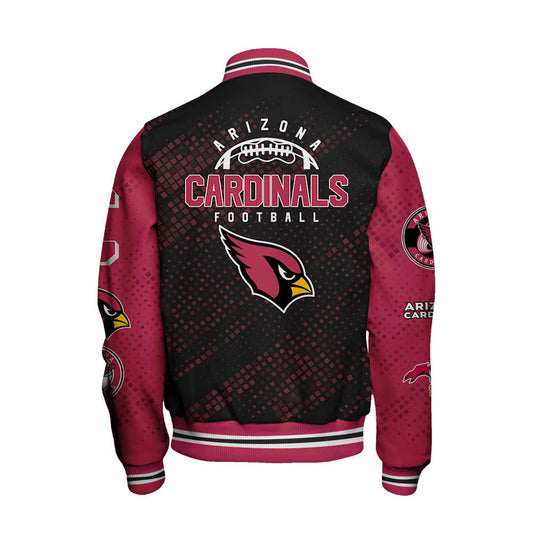 Arizona Cardinals National Football Conference Unisex Varsity Jacket AZBTVJK000030