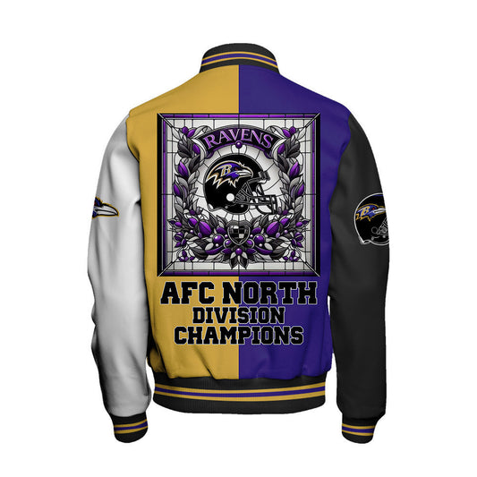 Baltimore Ravens National Football Conference Unisex Varsity Jacket AZBTVJK000040