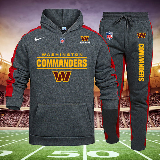 Washington Commanders New Personalized Hoodie and Sweatpants Set AZBTHDS000016