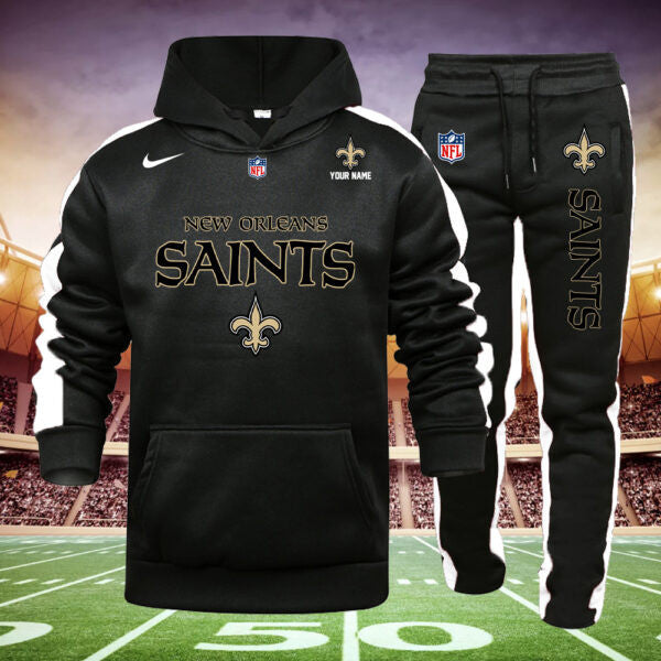 New Orleans Saints New Personalized Hoodie and Sweatpants Set AZBTHDS000025