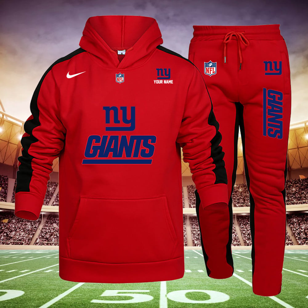 New York Giants Rams New Personalized Hoodie and Sweatpants Set AZBTHDS000026