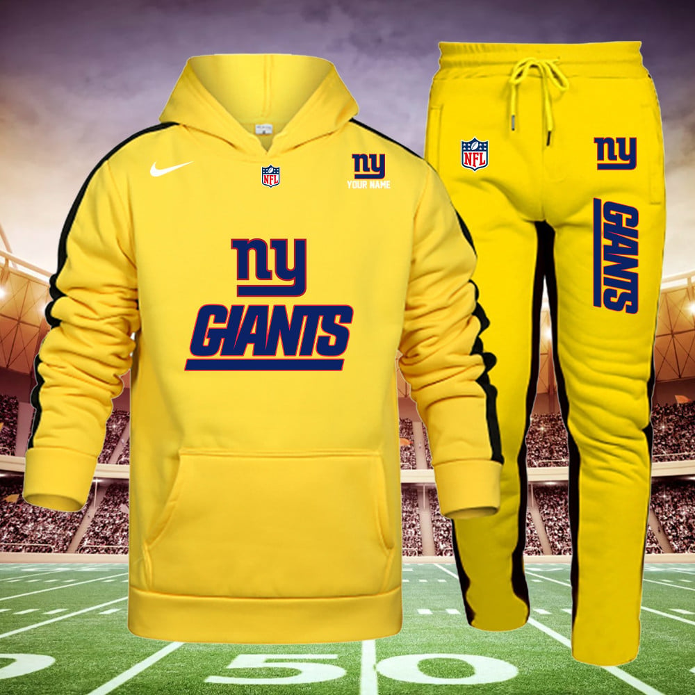 New York Giants Rams New Personalized Hoodie and Sweatpants Set AZBTHDS000026