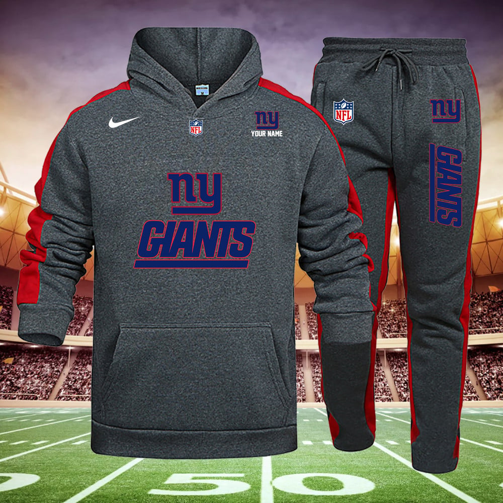 New York Giants Rams New Personalized Hoodie and Sweatpants Set AZBTHDS000026