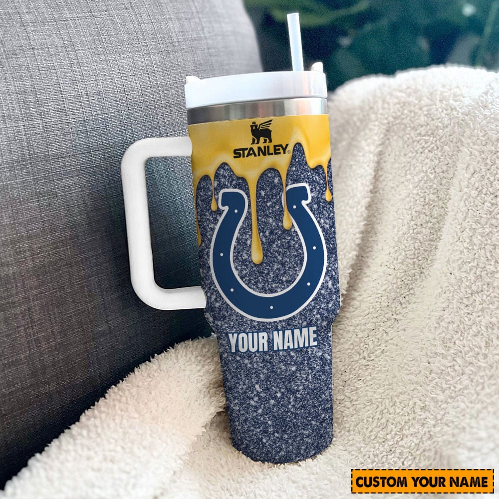 Indianapolis Colts New Personalized 40oz Tumbler Limited Edition AZBT40OZ000050
