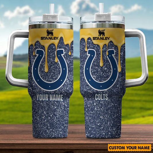 Indianapolis Colts New Personalized 40oz Tumbler Limited Edition AZBT40OZ000050