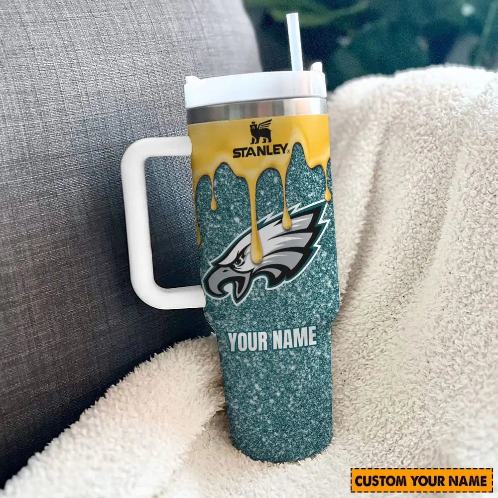 Philadelphia Eagles New Personalized 40oz Tumbler Limited Edition AZBT40OZ000062