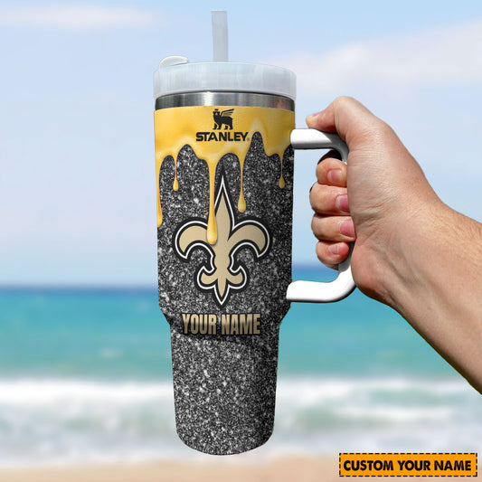 New Orleans Saints New Personalized 40oz Tumbler Limited Edition AZBT40OZ000034