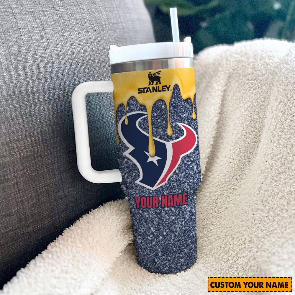 Houston Texans New Personalized 40oz Tumbler Limited Edition AZBT40OZ000039