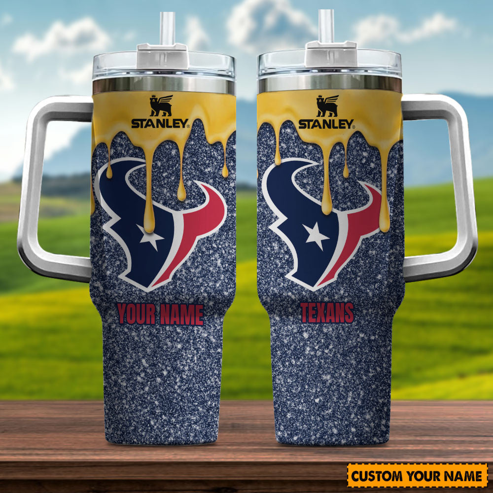Houston Texans New Personalized 40oz Tumbler Limited Edition AZBT40OZ000039