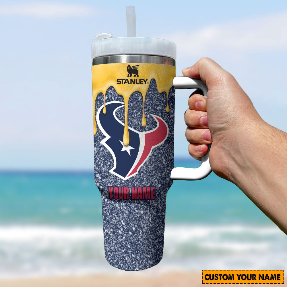 Houston Texans New Personalized 40oz Tumbler Limited Edition AZBT40OZ000039