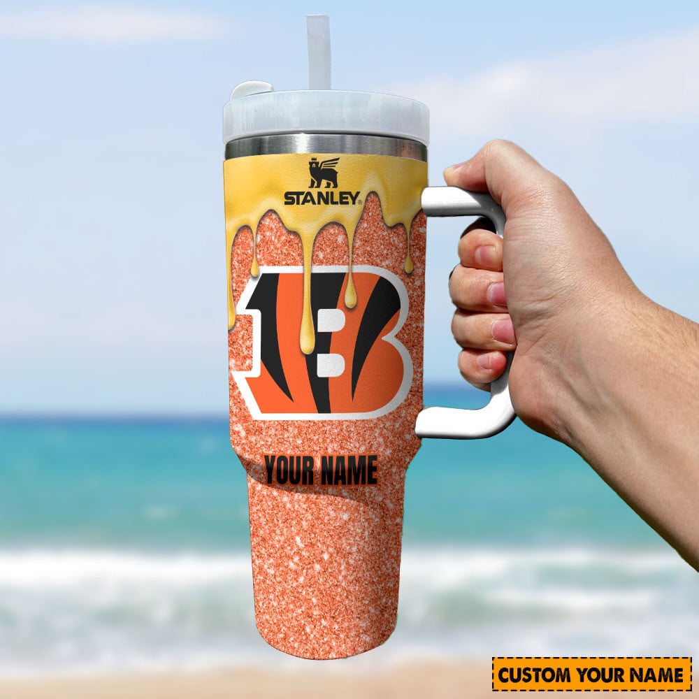 Cincinnati Bengals New Personalized 40oz Tumbler Limited Edition AZBT40OZ000061
