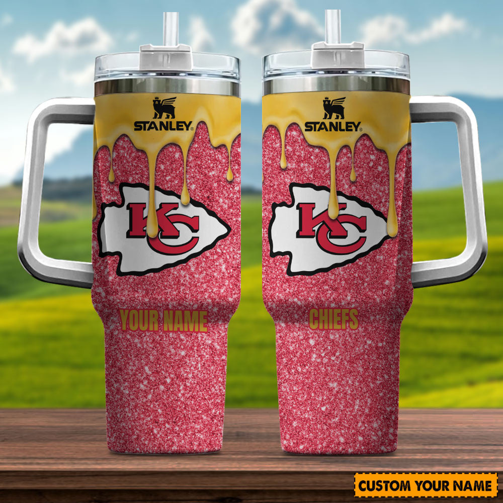 Kansas City Chiefs New Personalized 40oz Tumbler Limited Edition AZBT40OZ000037