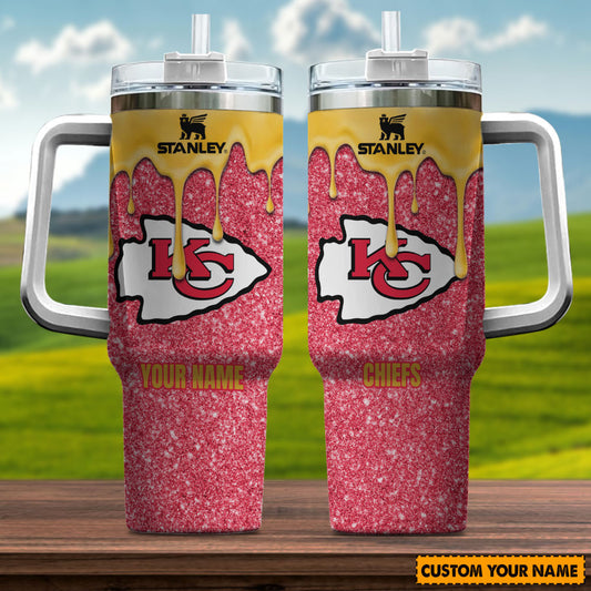 Kansas City Chiefs New Personalized 40oz Tumbler Limited Edition AZBT40OZ000037