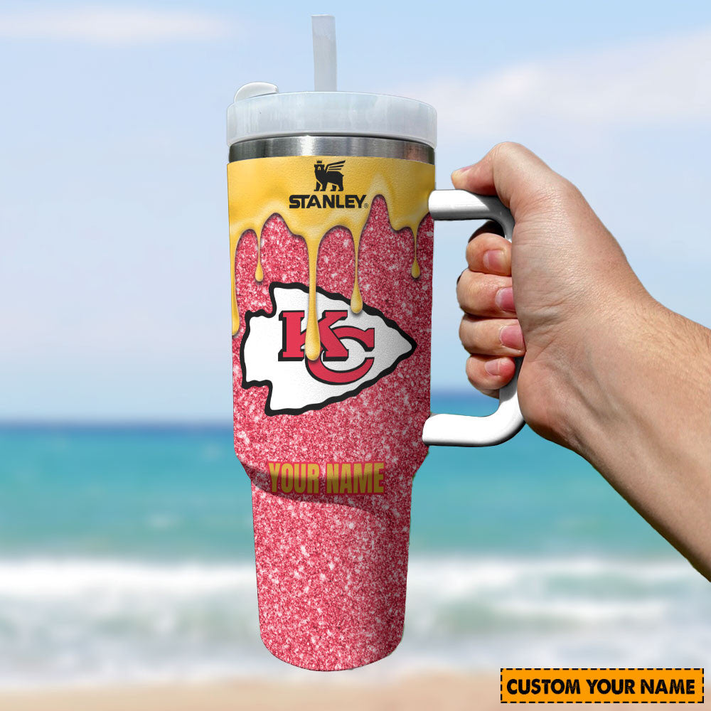 Kansas City Chiefs New Personalized 40oz Tumbler Limited Edition AZBT40OZ000037