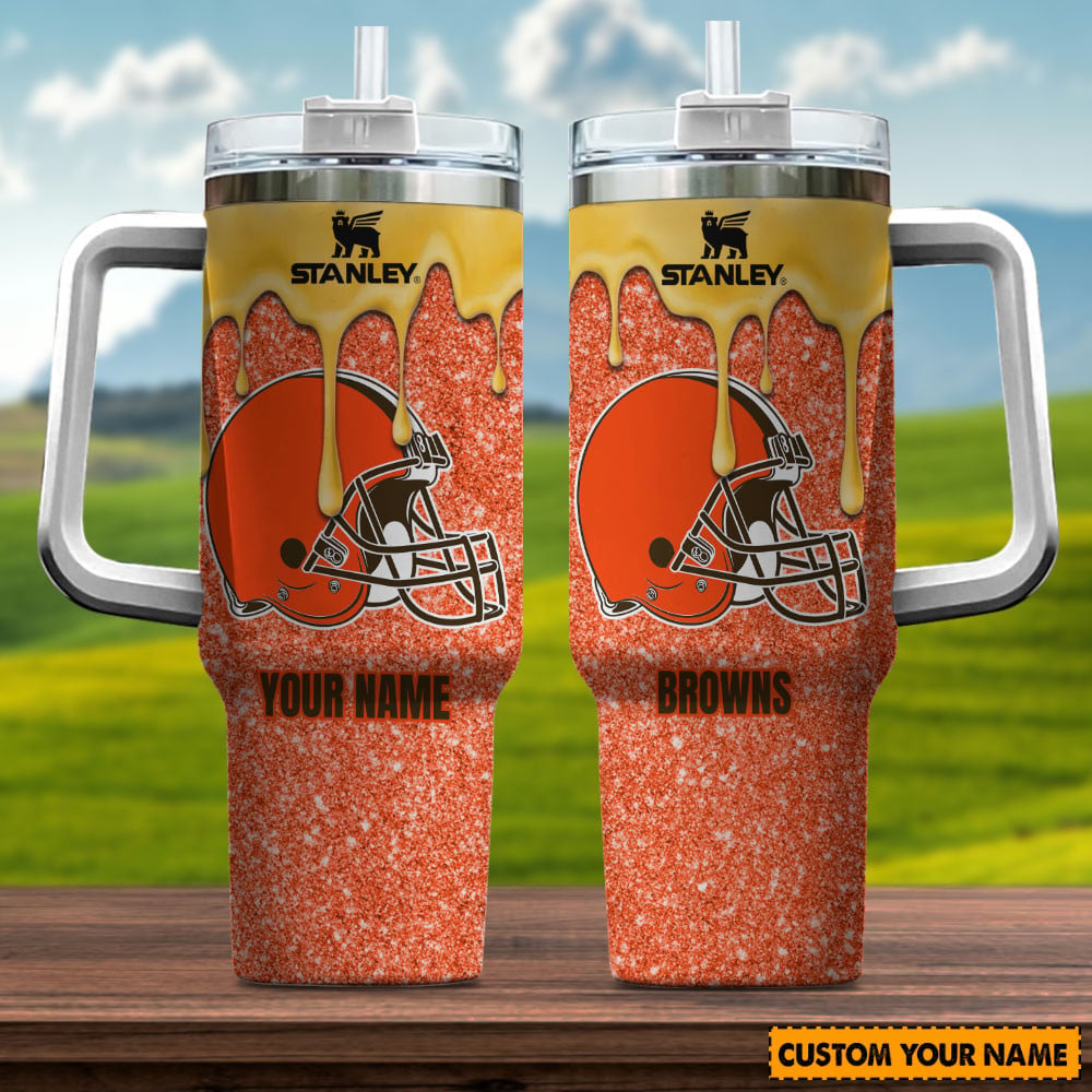 Cleveland Browns New Personalized 40oz Tumbler Limited Edition AZBT40OZ000054