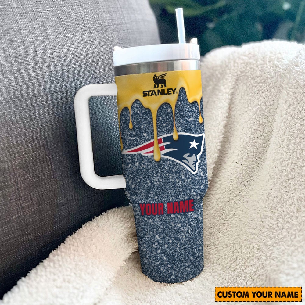 New England Patriots New Personalized 40oz Tumbler Limited Edition AZBT40OZ000055