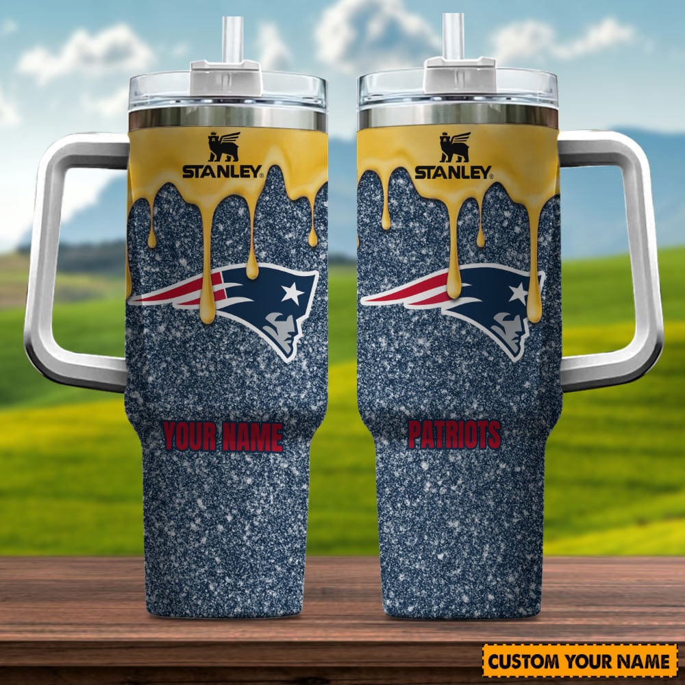 New England Patriots New Personalized 40oz Tumbler Limited Edition AZBT40OZ000055