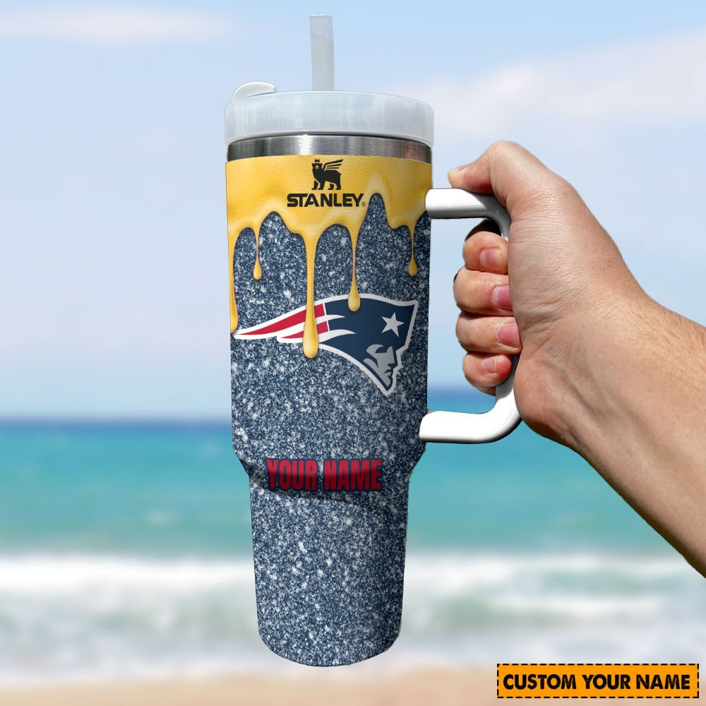 New England Patriots New Personalized 40oz Tumbler Limited Edition AZBT40OZ000055