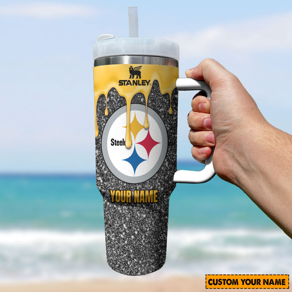 Pittsburgh Steelers New Personalized 40oz Tumbler Limited Edition AZBT40OZ000046