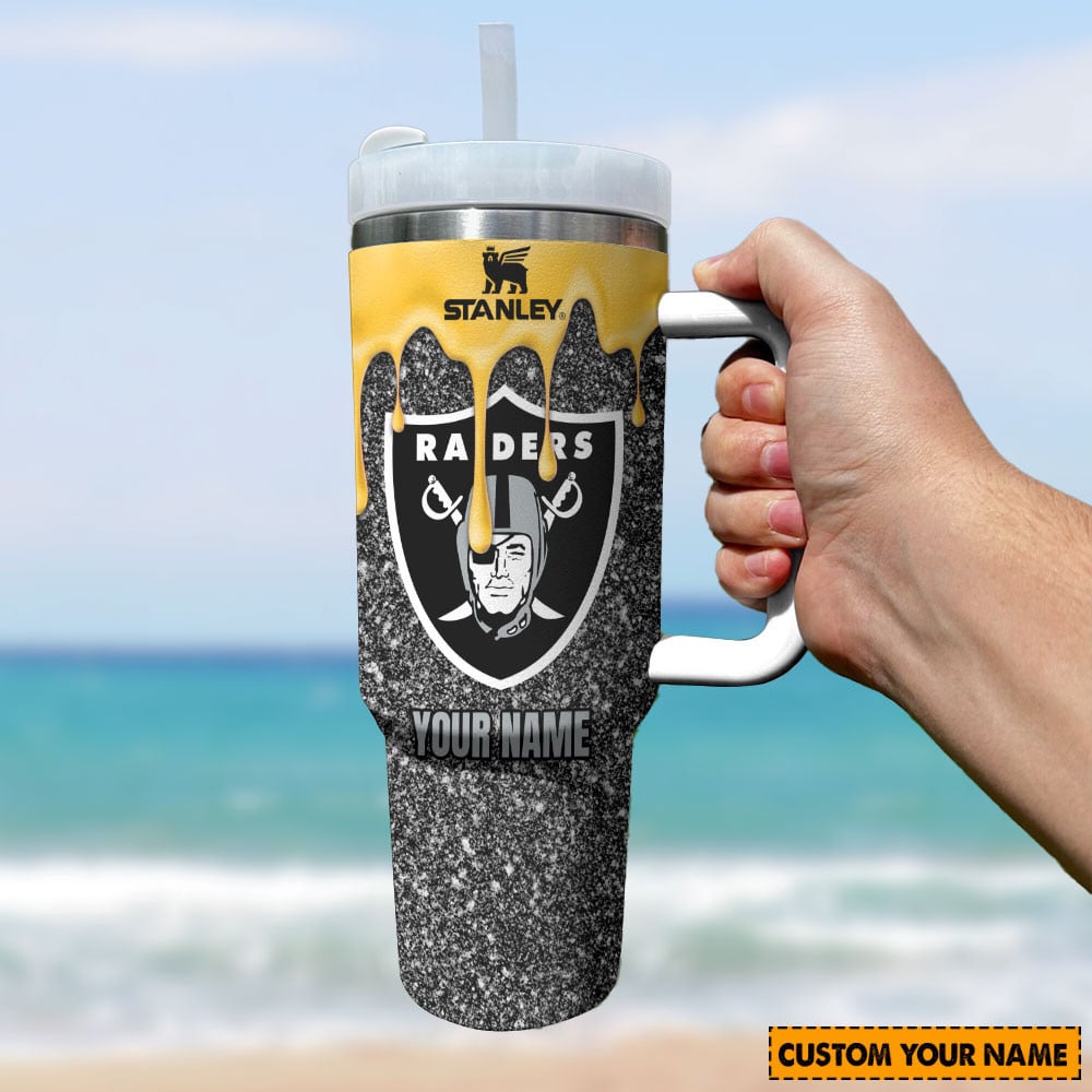 Las Vegas Raiders New Personalized 40oz Tumbler Limited Edition AZBT40OZ000063
