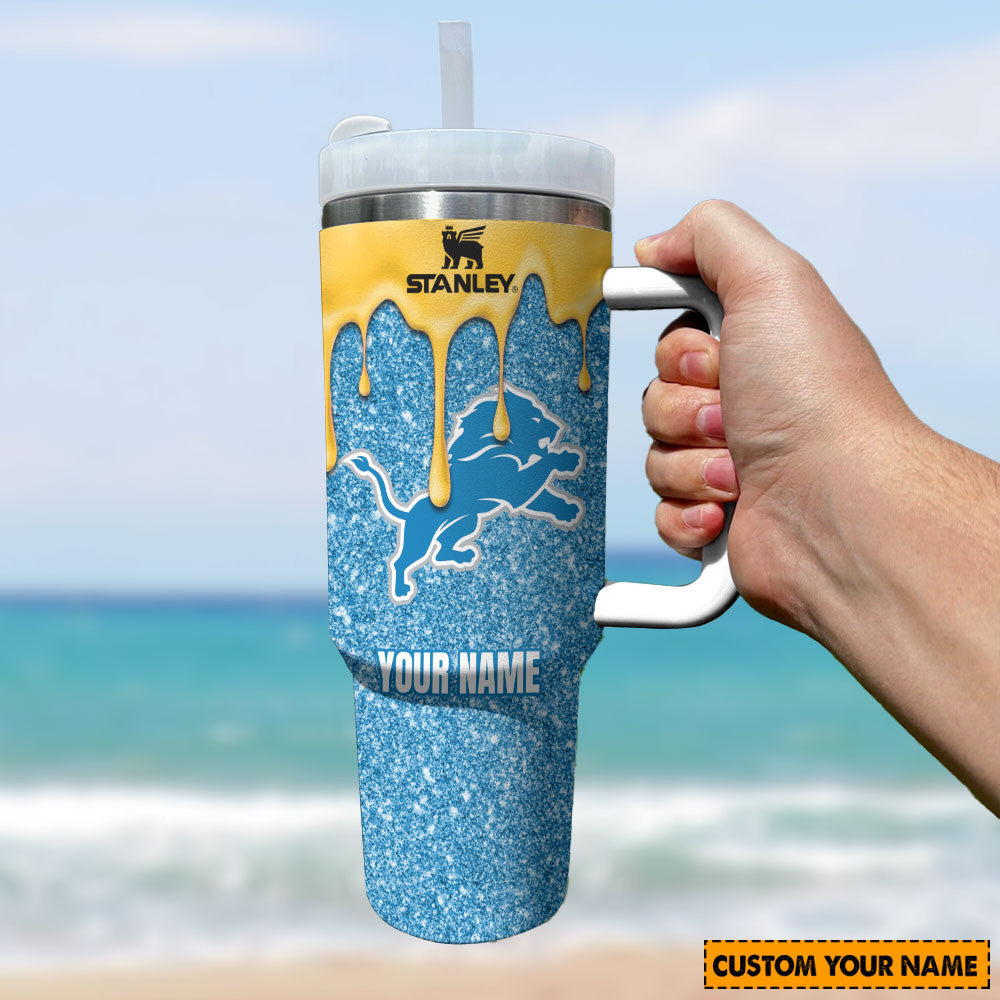 Detroit Lions New Personalized 40oz Tumbler Limited Edition AZBT40OZ000040