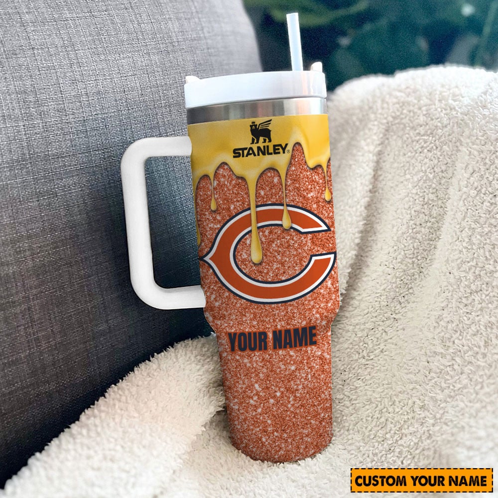 Chicago Bears New Personalized 40oz Tumbler Limited Edition AZBT40OZ000056