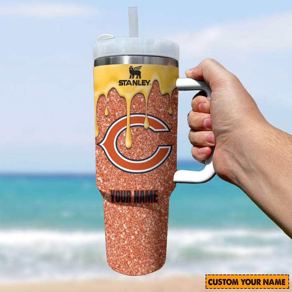 Chicago Bears New Personalized 40oz Tumbler Limited Edition AZBT40OZ000056