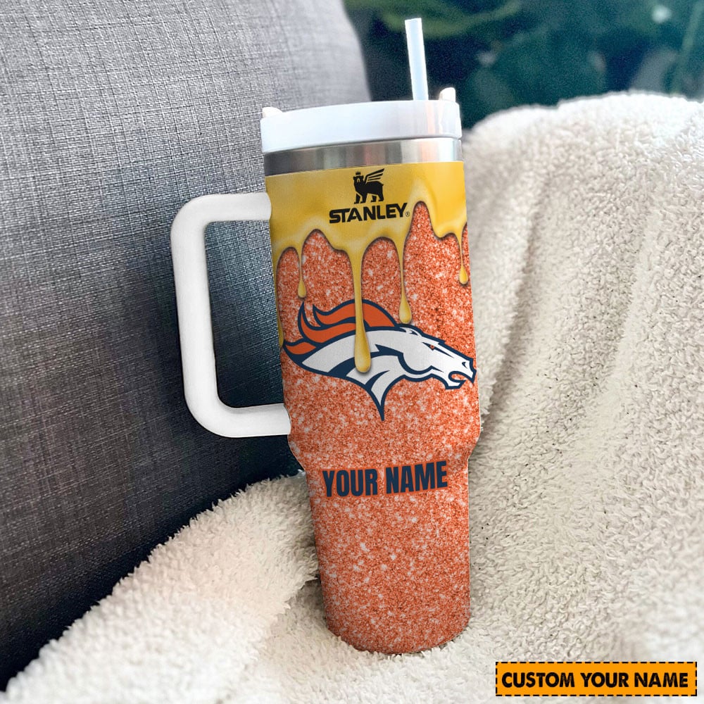Denver Broncos New Personalized 40oz Tumbler Limited Edition AZBT40OZ000057