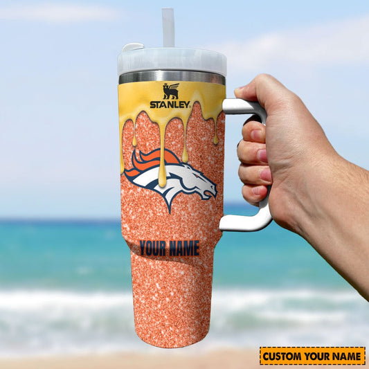 Denver Broncos New Personalized 40oz Tumbler Limited Edition AZBT40OZ000057