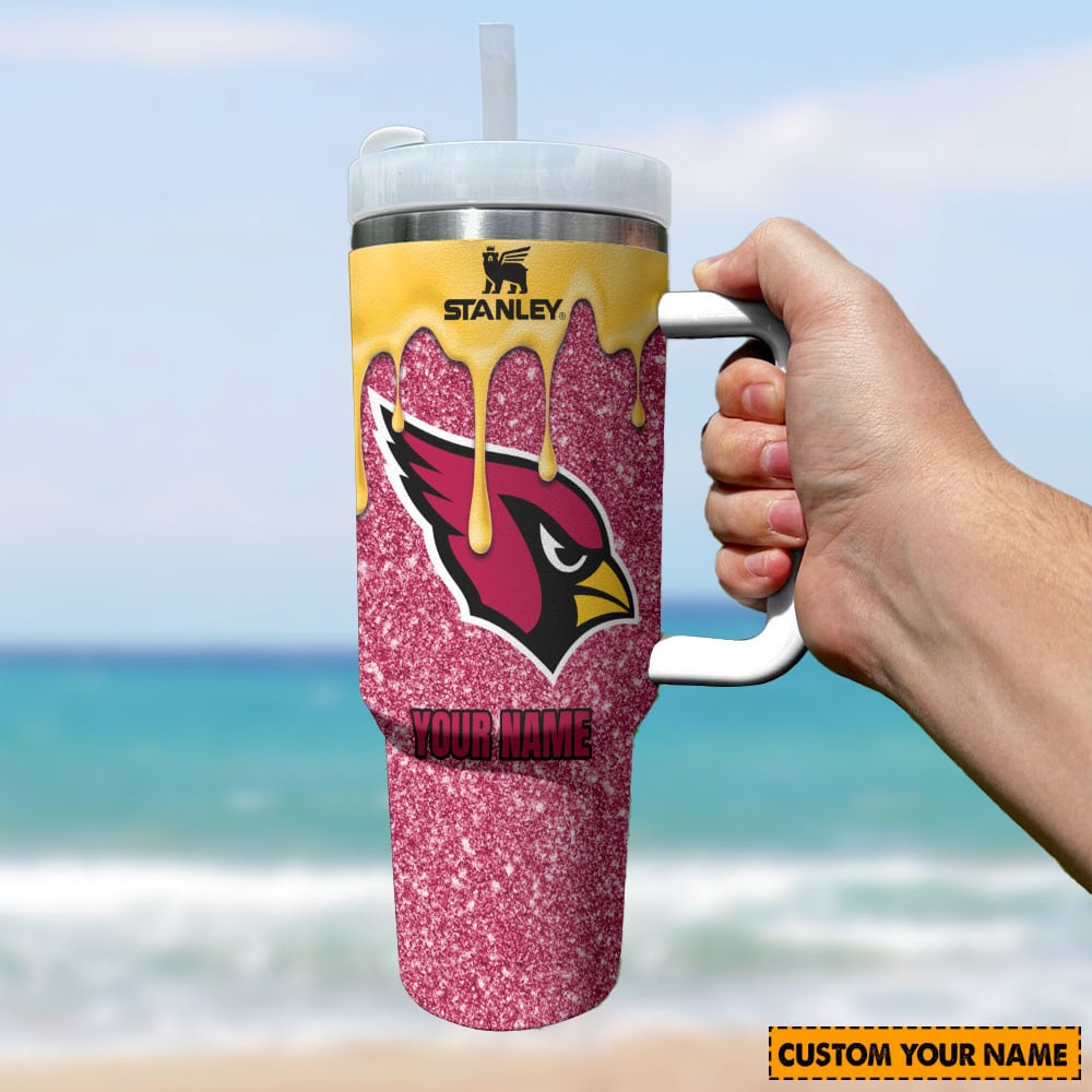 Arizona Cardinals New Personalized 40oz Tumbler Limited Edition AZBT40OZ000059
