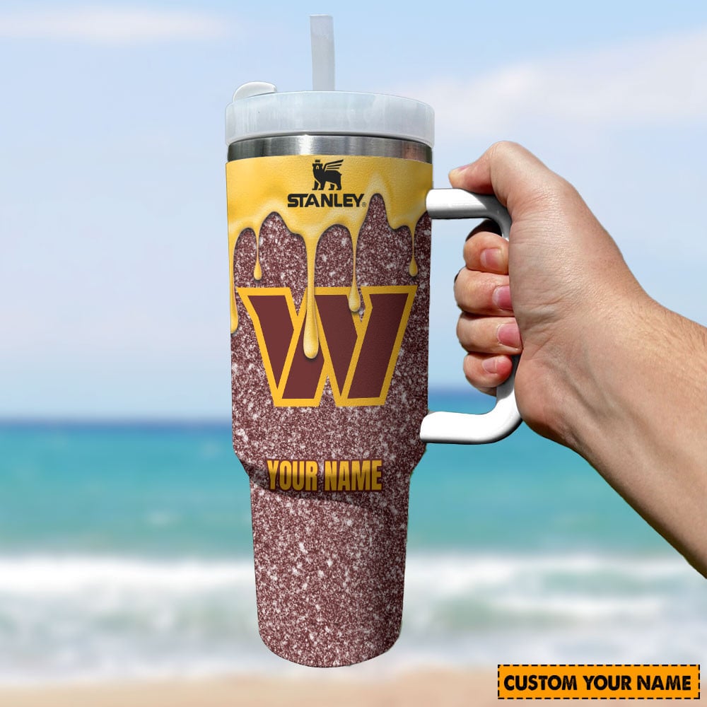 Washington Commanders New Personalized 40oz Tumbler Limited Edition AZBT40OZ000035