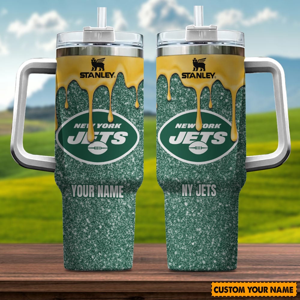 New York Jets New Personalized 40oz Tumbler Limited Edition AZBT40OZ000049