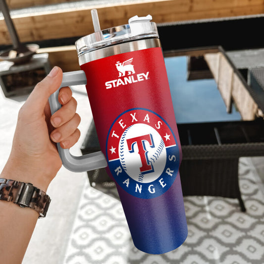 Texas Rangers New Personalized 40oz Tumbler Limited Edition AZBT40OZ000133