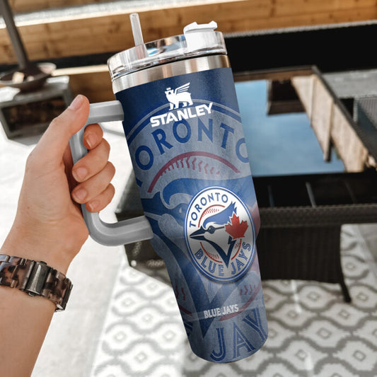 Toronto Blue Jays New Personalized 40oz Tumbler Limited Edition AZBT40OZ000122