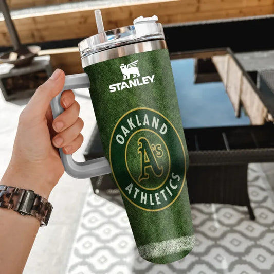 Oakland Athletics New Personalized 40oz Tumbler Limited Edition AZBT40OZ000115