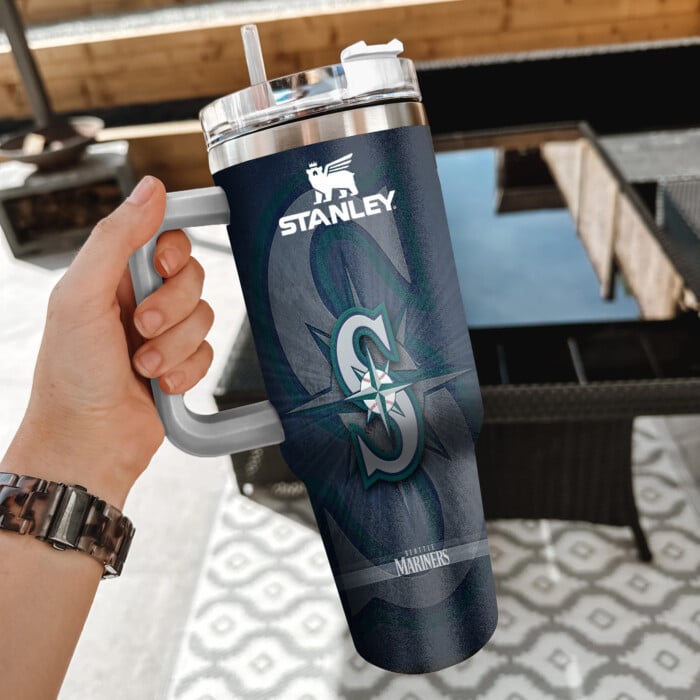 Seattle Mariners New Personalized 40oz Tumbler Limited Edition AZBT40OZ000166