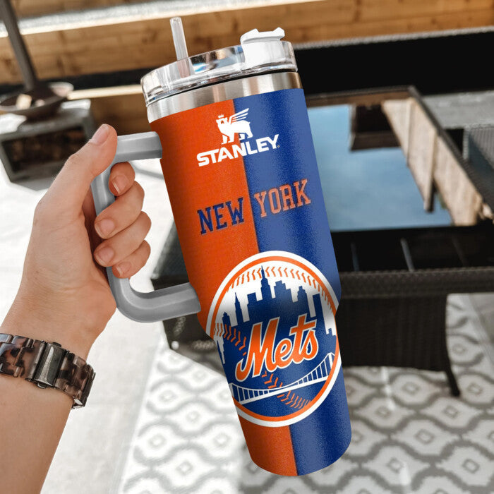 New York Mets New Personalized 40oz Tumbler Limited Edition AZBT40OZ000130