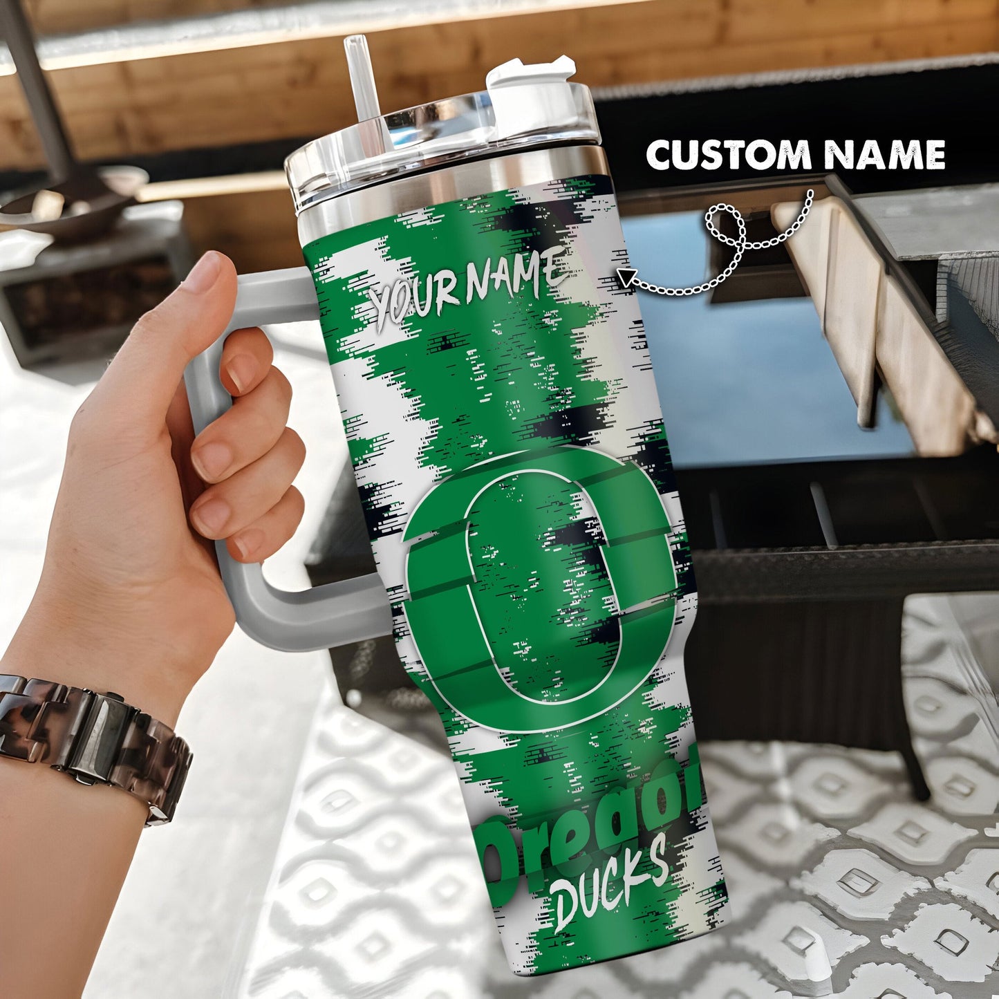 Oregon Ducks New Personalized 40oz Tumbler Limited Edition AZBT40OZ000142