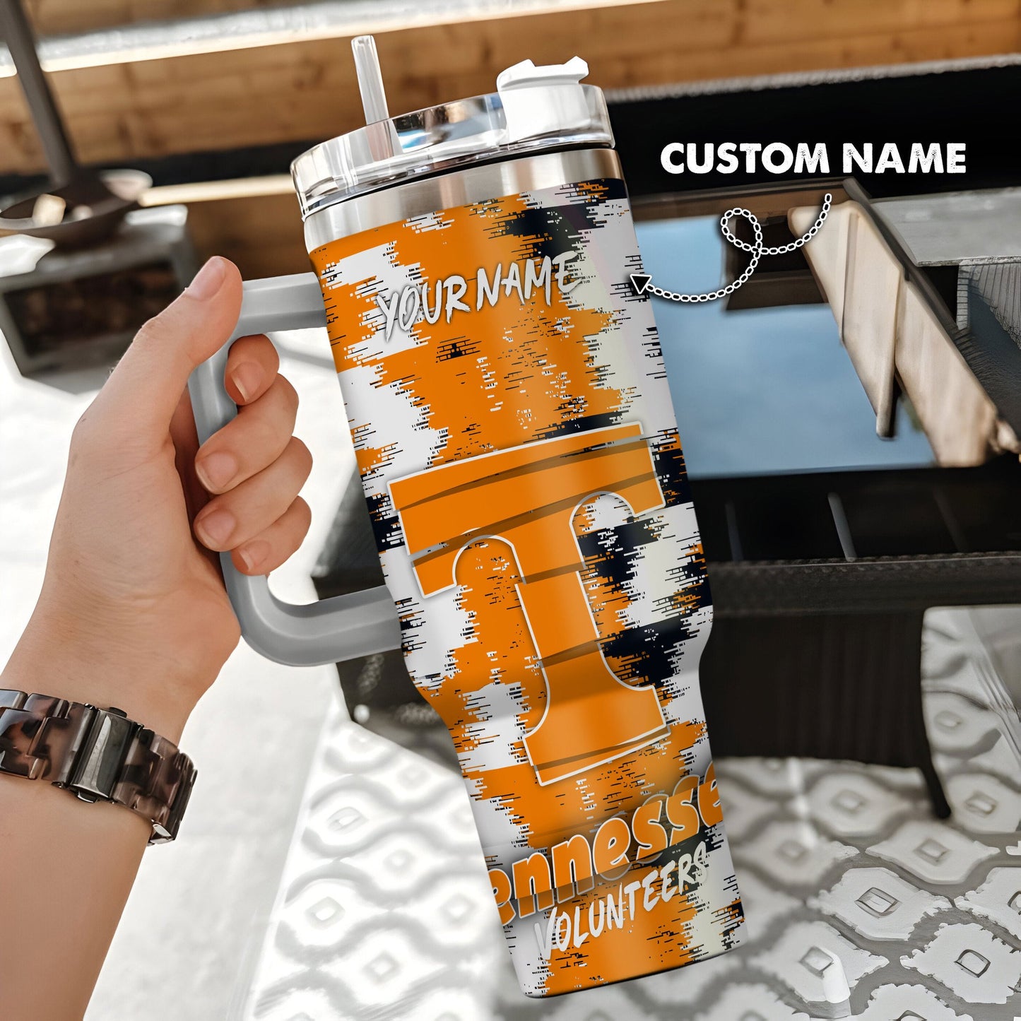 Tennessee Volunteers New Personalized 40oz Tumbler Limited Edition AZBT40OZ000093