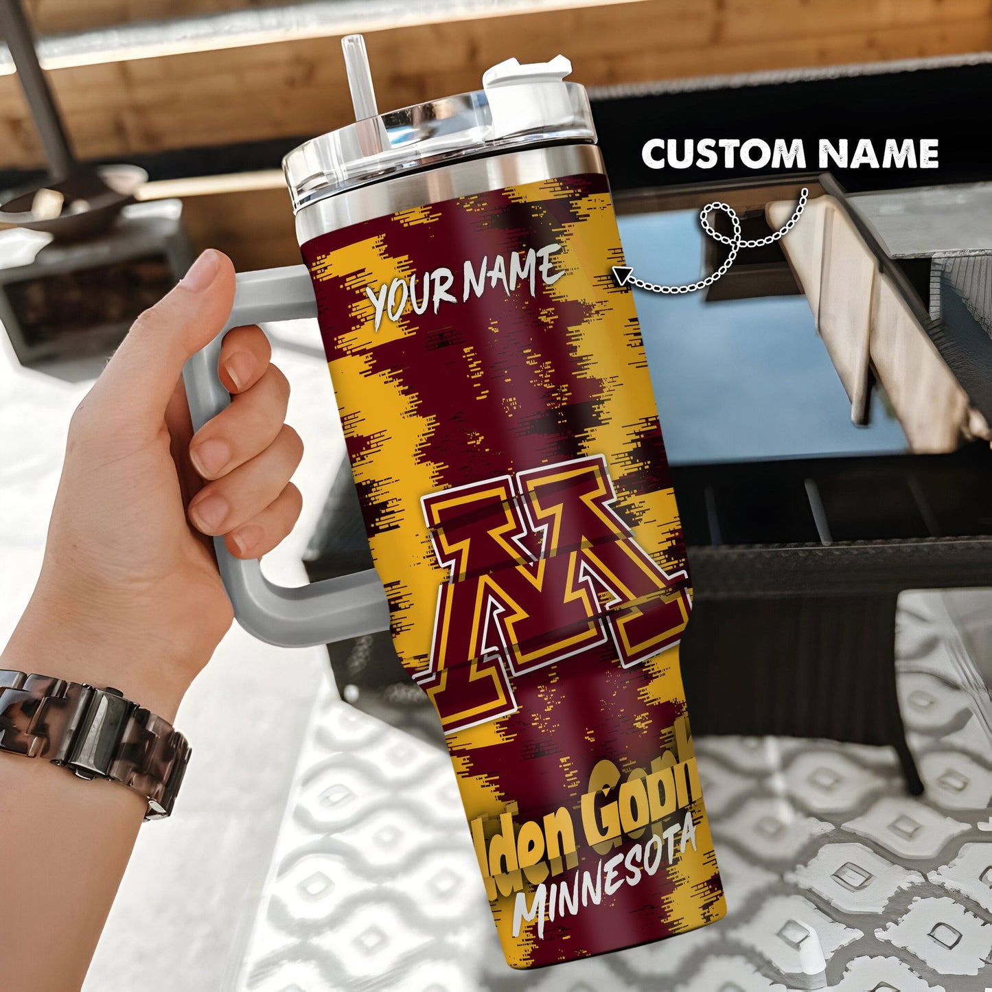 Minnesota Golden Gophers New Personalized 40oz Tumbler Limited Edition AZBT40OZ000078
