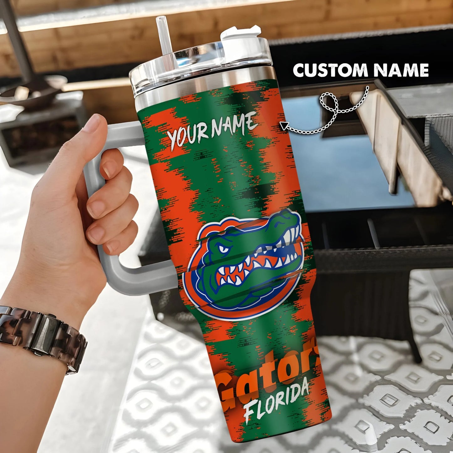 Florida Gators New Personalized 40oz Tumbler Limited Edition AZBT40OZ000104