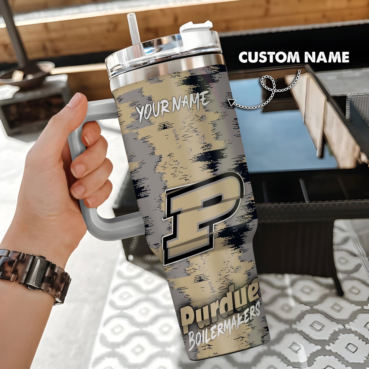 Purdue Boilermakers New Personalized 40oz Tumbler Limited Edition AZBT40OZ000153