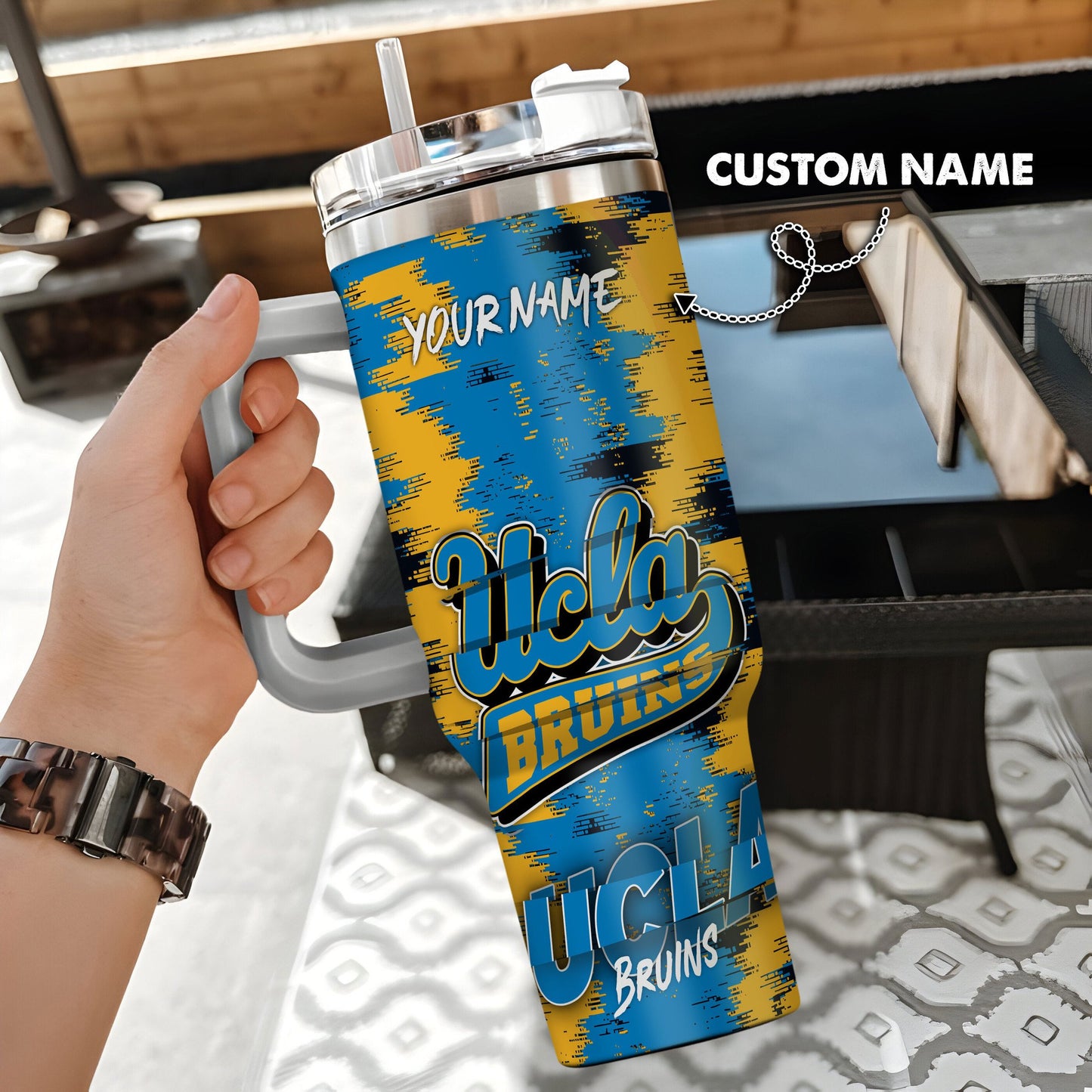 UCLA Bruins New Personalized 40oz Tumbler Limited Edition AZBT40OZ000101