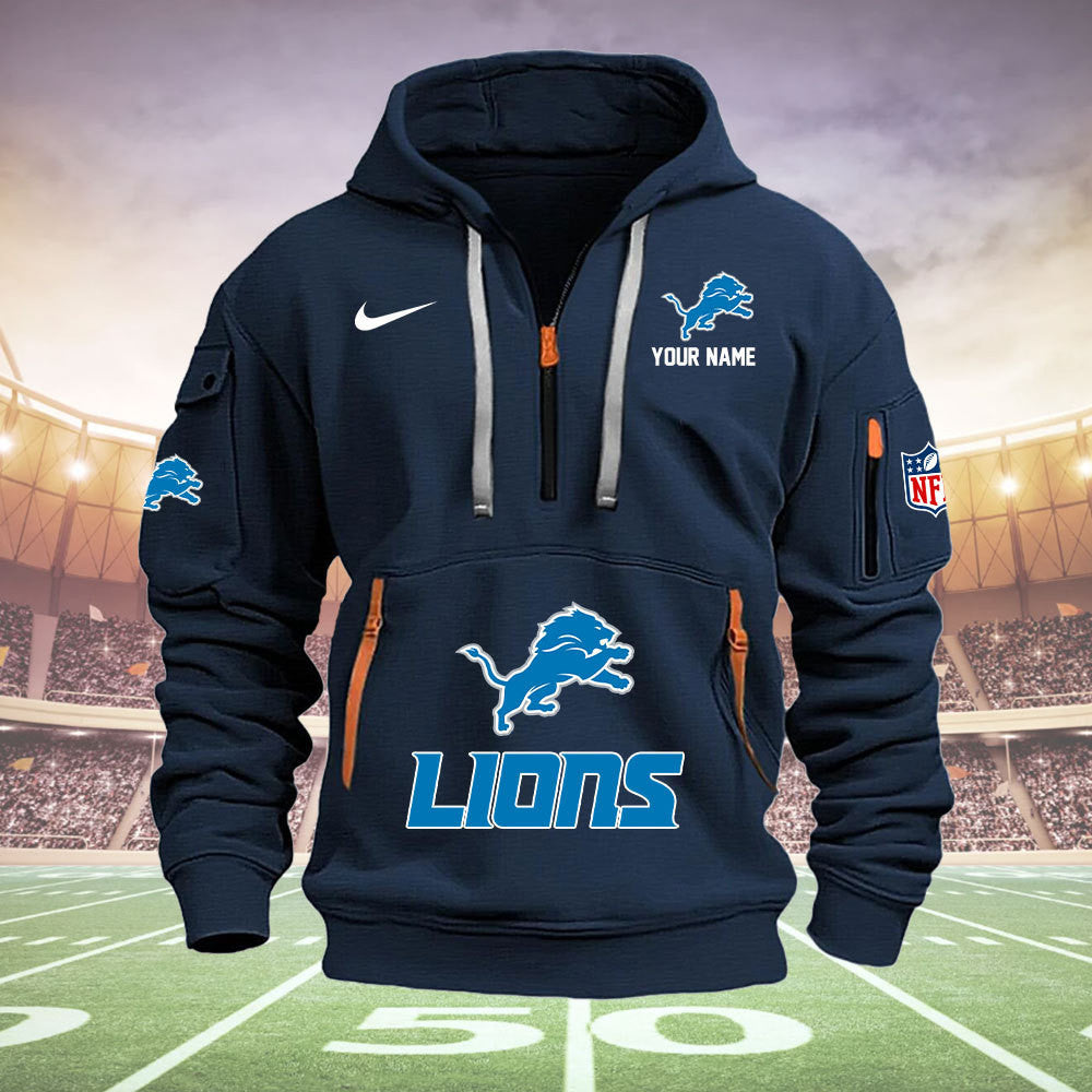 Miami Dolphins New Personalized Quarter Zip Hoodie Limited Edition  AZBTQZH000015