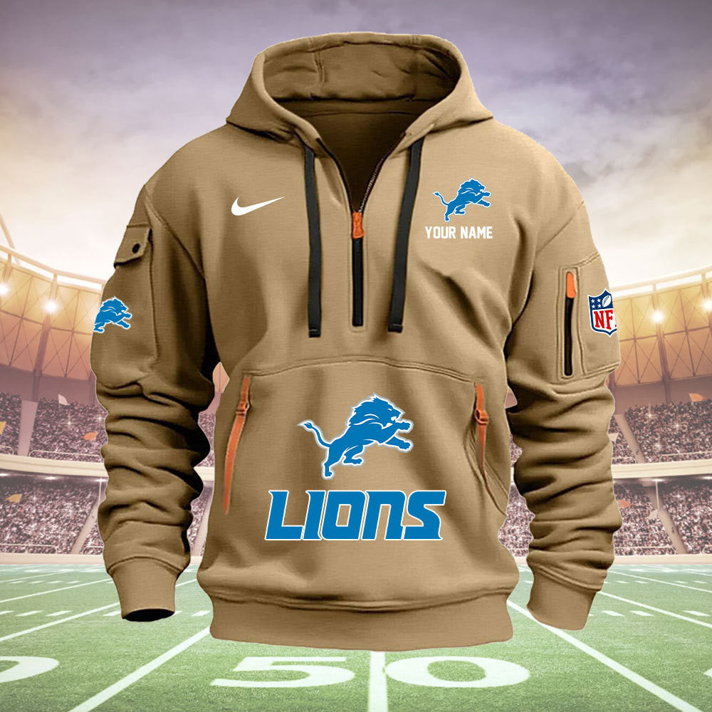 Miami Dolphins New Personalized Quarter Zip Hoodie Limited Edition  AZBTQZH000015